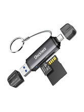 Dockteck 2 in 1 USB 3.0 Card Reader - Dockteck